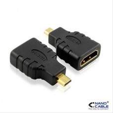 Adaptador Hdmi, A/h-microhdmi D/m Nanocable