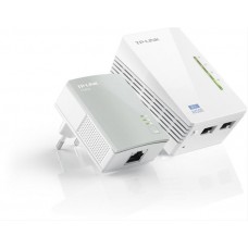 Adaptador Powerline Tp-link Wifi 300mb 2puert