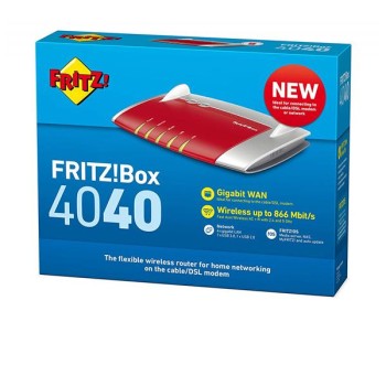 Avm Router Fritz!box 4040 Wifi Ac 1300