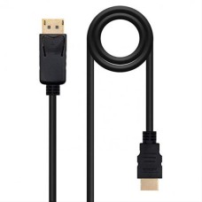 Cable Conversor Dp A Hdmi, Dp/m-hdmi/m, 3m Nano