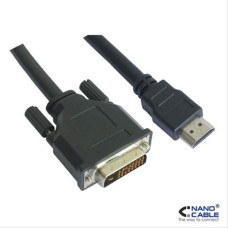 Cable Dvi A Hdmi, Dvi18+1/m-hdmi A/m 3m