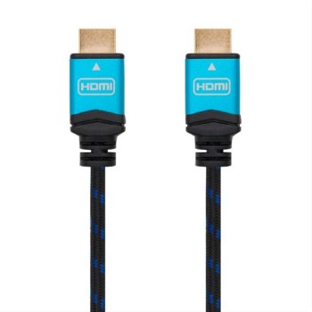 Cable Hdmi V2.0 4k 60hz 18gbps, Am-am, Negro 1.5m Nanocable