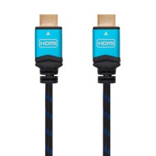 Cable Hdmi V2.0 4k 60hz 18gbps, Am-am, Negro 2m Nanocable