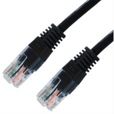 Cable Red Latiguillo Rj45 Cat.5e Utp Awg24,2m Negro Nanocable