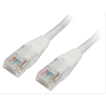 Cable Red Latiguillo Rj45 Cat.5e Utp Awg24,3m Blanco Nanocable