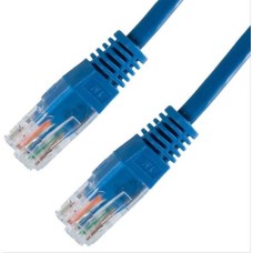 Cable Red Latiguillo Rj45 Cat.6 Utp Awg24,1m Azul Nanocable