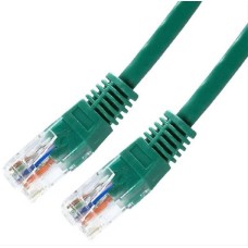 Cable Red Latiguillo Rj45 Cat.6 Utp Awg24,1m Verde Nanocable