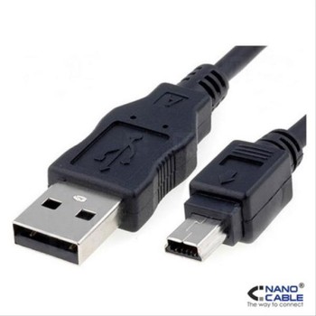 Cable Usb 2.0 A/m-mini Usb B/m 4.5m Negro Nanocable