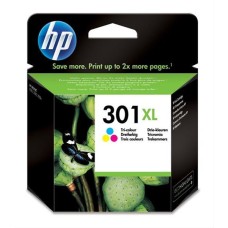 Cartucho Tinta Hp 301xl Color Para Ch340b/cx015b/a9j40b/b0n13b/cq198b/cq200b/d4h21b