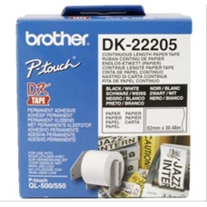 Papel Cinta Continua Brother 62mm