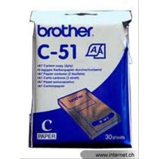 Papel Termico Brother 30 Hojas A7