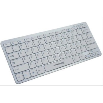 Teclado Usb Primux K100 Ultra Thin Blanco